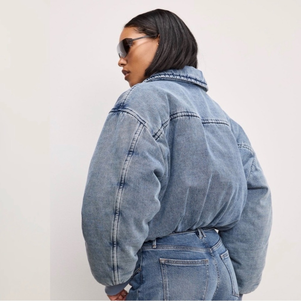 Good American Denim Bomber - Picture 3 of 9